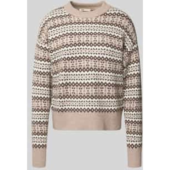 Levi's Ines Fairlisle Sweater Neutral Taglia: M | Maglioni a maglia Outlet | Donna