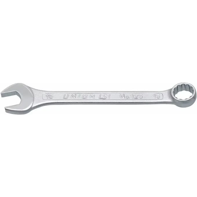 Vlakke moersleutel, schuin Unior 13 mm et 150 mm
