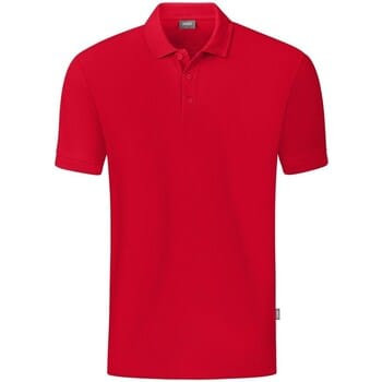 Jako Organic Polo Kinderen - Rood | Maat: 164
