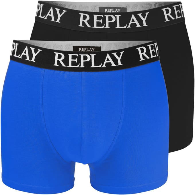 Replay - Boxershorts - M - 6 Stuks - Katoen - Logo