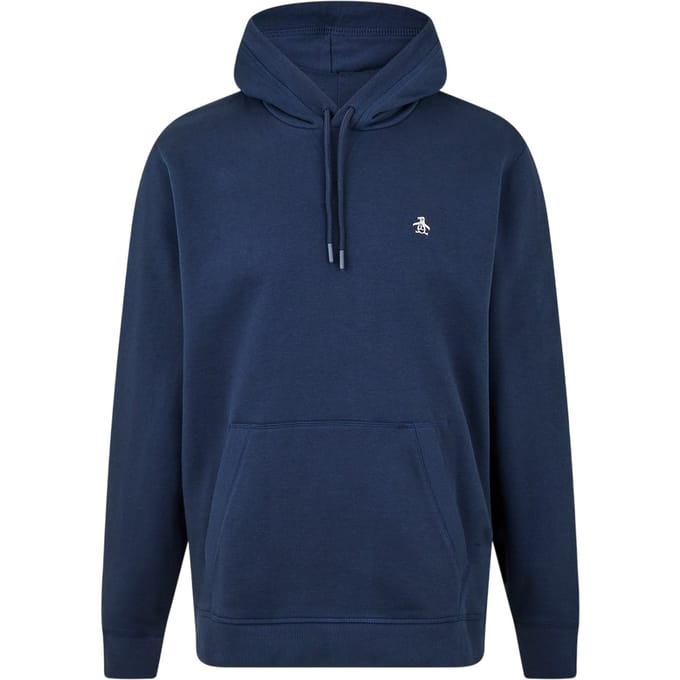 Original Penguin Heren Hooded Regular Hoodie (Yale Blauw)