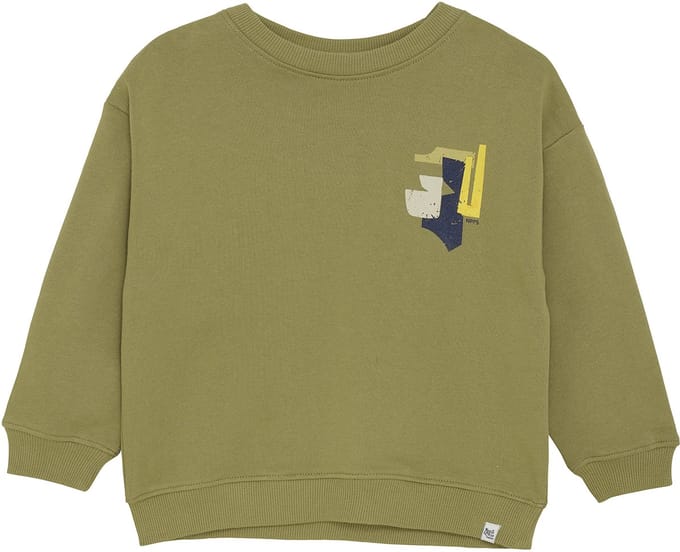 Noppies Trui Ray - Backprint - Dried Herb - Maat 92