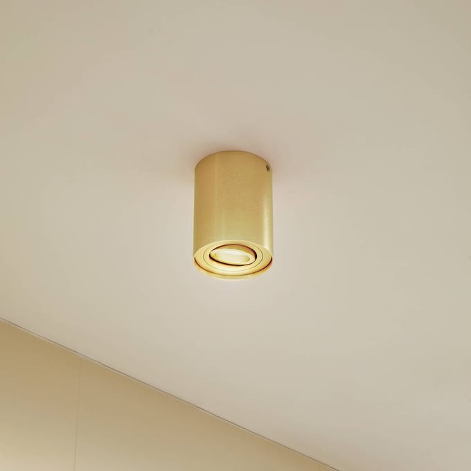 Arcchio - Spots - 1licht - Aluminium - H: 12.5 cm - GU10 - goud