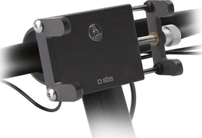 SBS Aluminium Phone Holder for Bicycles Scooters or Baby Strollers