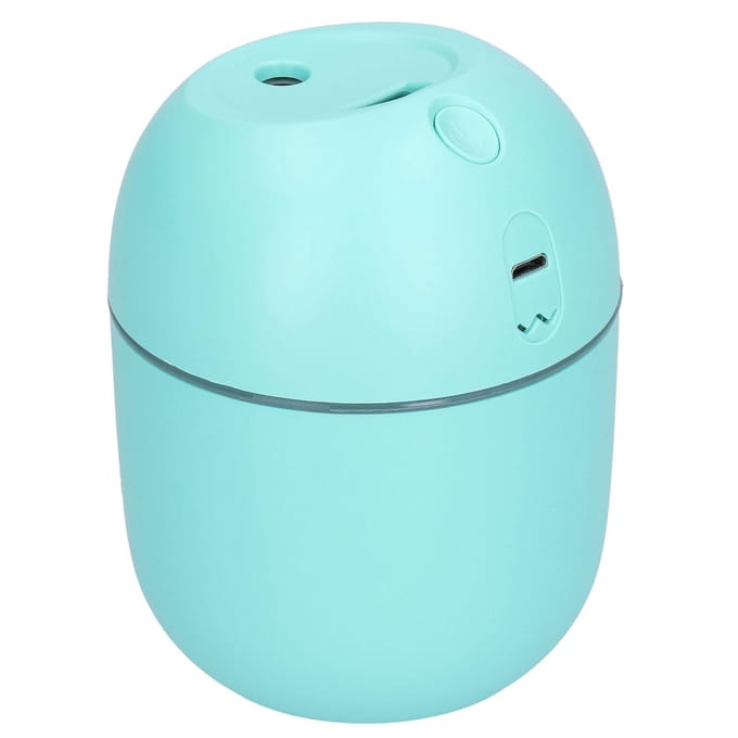 220ml Luchtbevochtiger Draagbare USB LED Mini Auto Huis Aromatherapie Etherische Olie Diffuser Mist Luchtzuiveraar wit