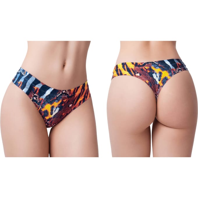 M Memème String -S- GO WILD TIGER Multicolours
