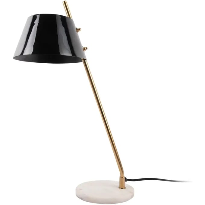 Leitmotiv Tafellamp Savvy - Zwart - 19x33x53cm - Scandinavisch
