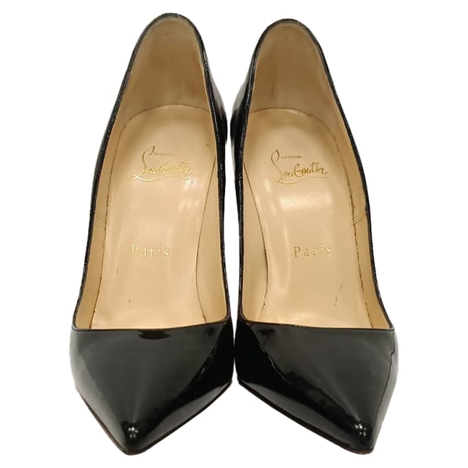 Christian Louboutin So Kate Pumps in Zwart Patentleer