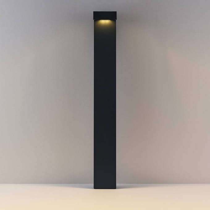 Molto Luce LED tuinpadverlichting ATO, hoogte 85 cm, DALI, antraciet, IP65, metaal