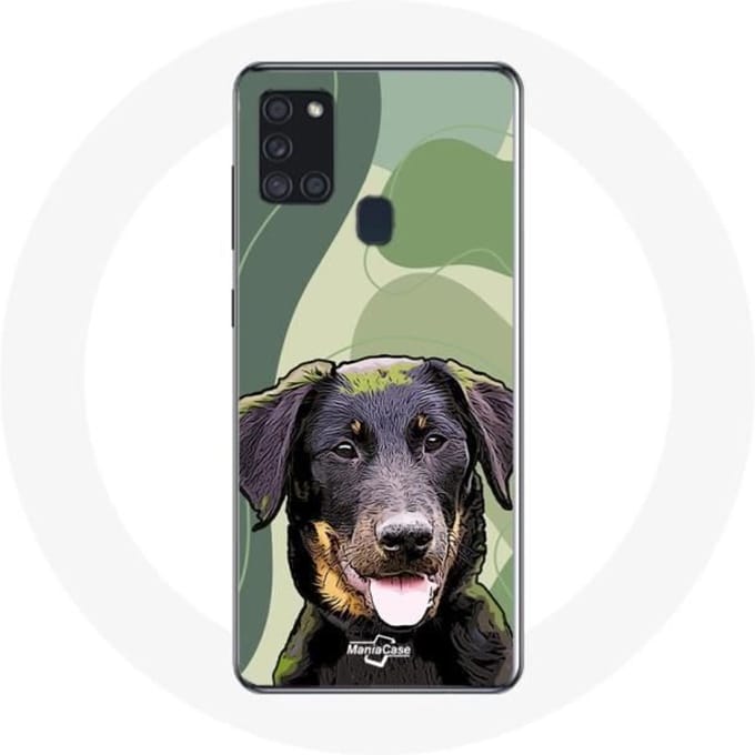 Coque - Samsung - Galaxy A21S - Noir - Beauceron - Protection Rigide noir