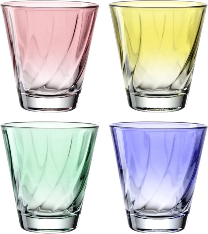 Leonardo TWIST drinkglas 215ml assorti - SET/4