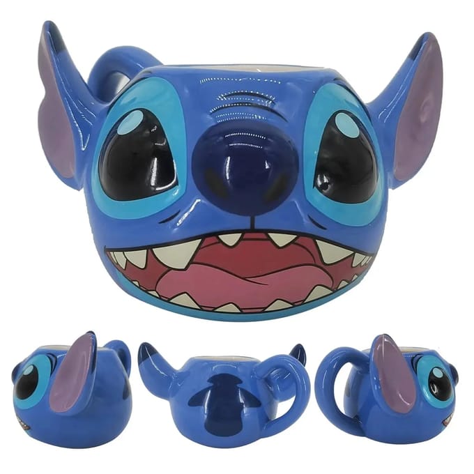Lilo & Stitch Stitch Unisex Kop - meerkleurig - Standard