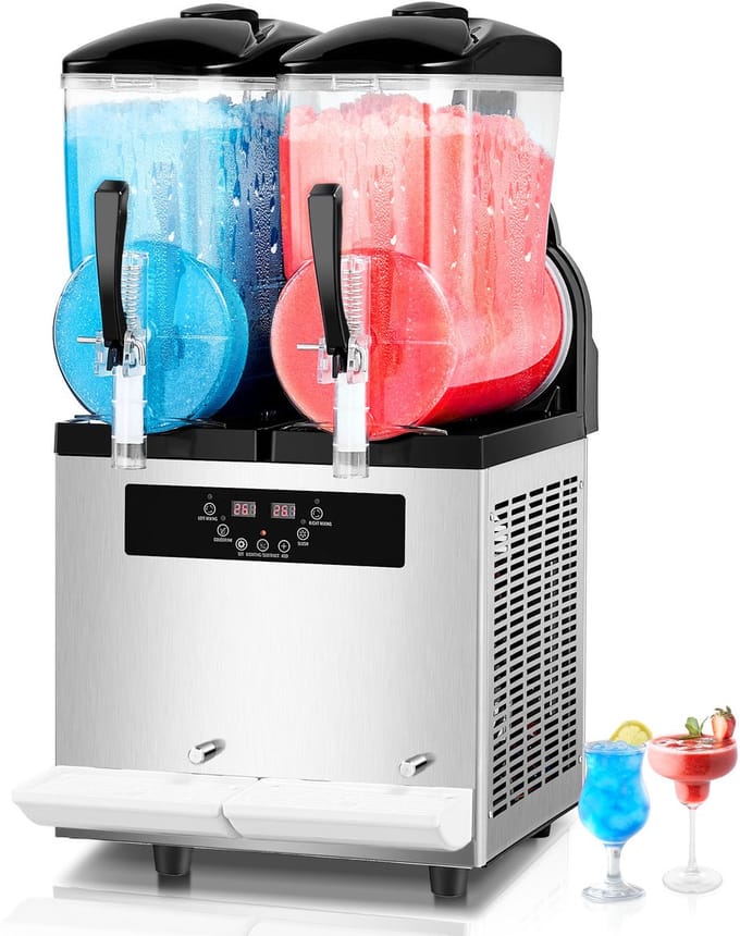12lx2 Slush-Ijsmachine voor Commerciële Drankbereiding