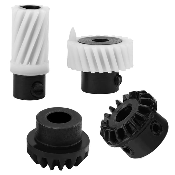 Duurzame 4 stuks Haak Aandrijftandwielset Naaimachine Accessoires Voor Singer wit