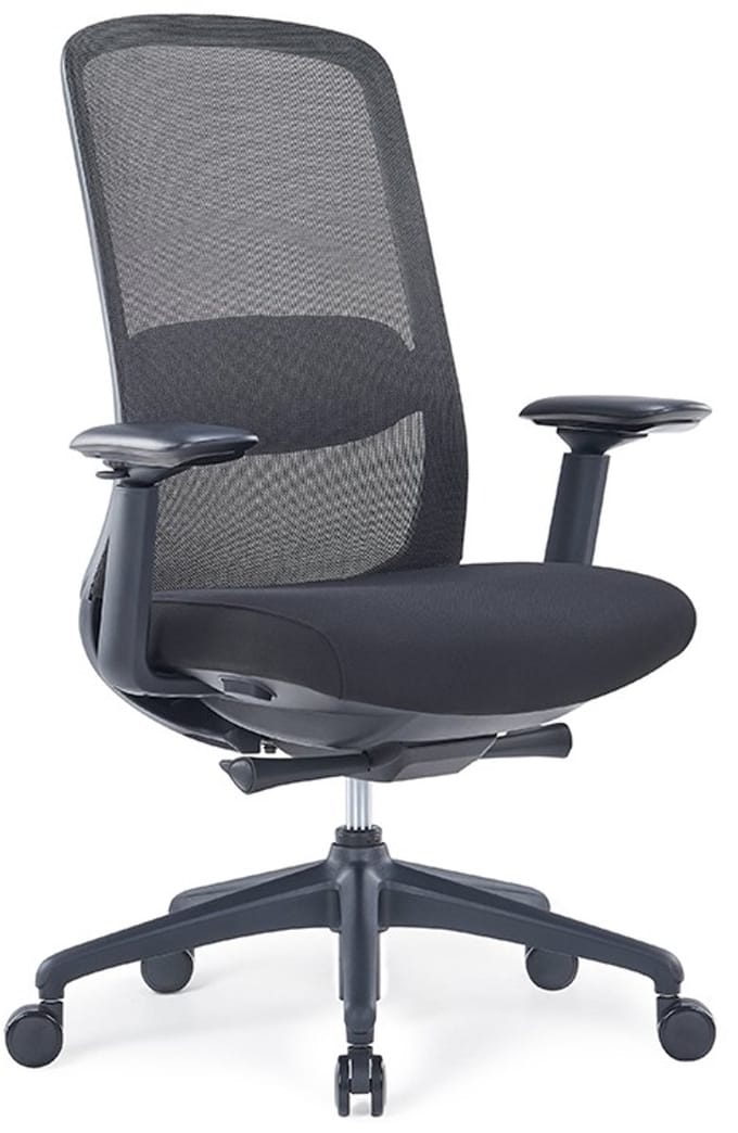 Ergonomische bureaustoel Essential - 4d armleggers - Mesh netrug