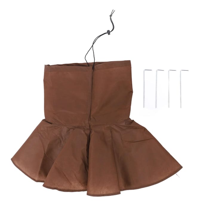Winter Palmboom Wortelbeschermer Multifunctioneel Constante Temperatuur Boomwortel Vorstbescherming brown