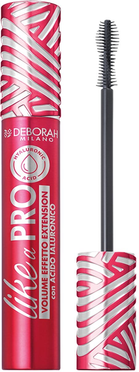 Deborah Milano Like A Pro with Hyaluronic Acid Mascara Black