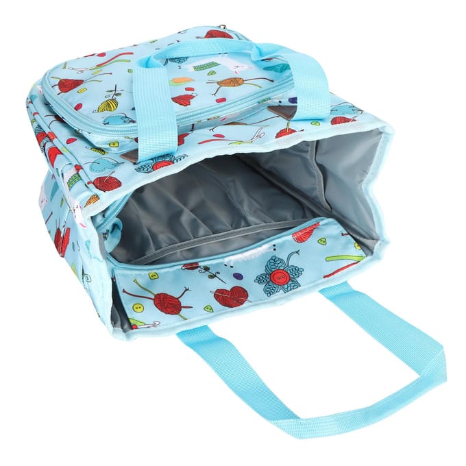 Opbergtas Multifunctioneel Oxford Doek Cilindrisch Wollen Diversen Organizer Zakje Klein Schaap white