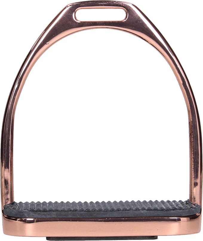 Harry's Horse Stijgbeugels Fillis Rose Goud - 11 cm