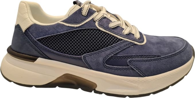 Gabor 66.846.36 Dames Sneakers Breed - Blauw - 41