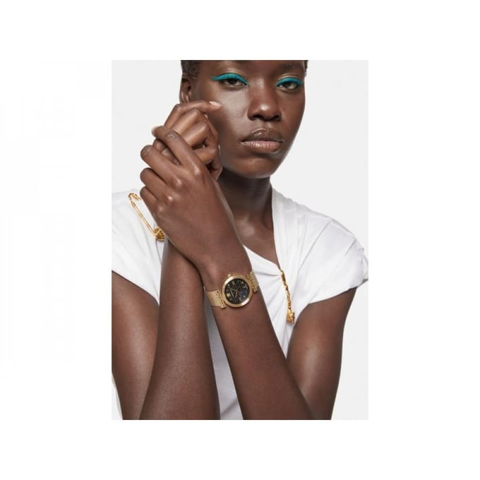 Versace VELW00720 Meander Dameshorloge black
