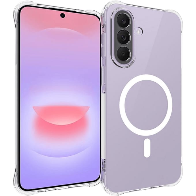 CaseBody Samsung Galaxy A27 Shockproof Qi2 Hoesje Transparant
