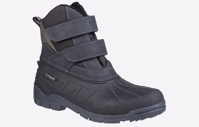 Cotswold Kempsford Zwarte Regenlaarzen