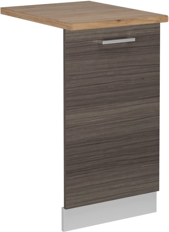 Vicco R-Line Vaatwasserfrontpaneel – 45 cm, WB Eik Edel grijs