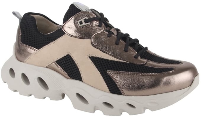 Durea 6309.608.1780-K dames sneakers maat 42 (8) metallic