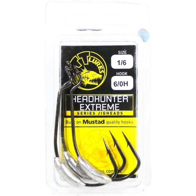 Tackle Tactics TT Head Hunter Extreme SWS Haak 1/6 oz 6/0 XH 3/pack (1968)
