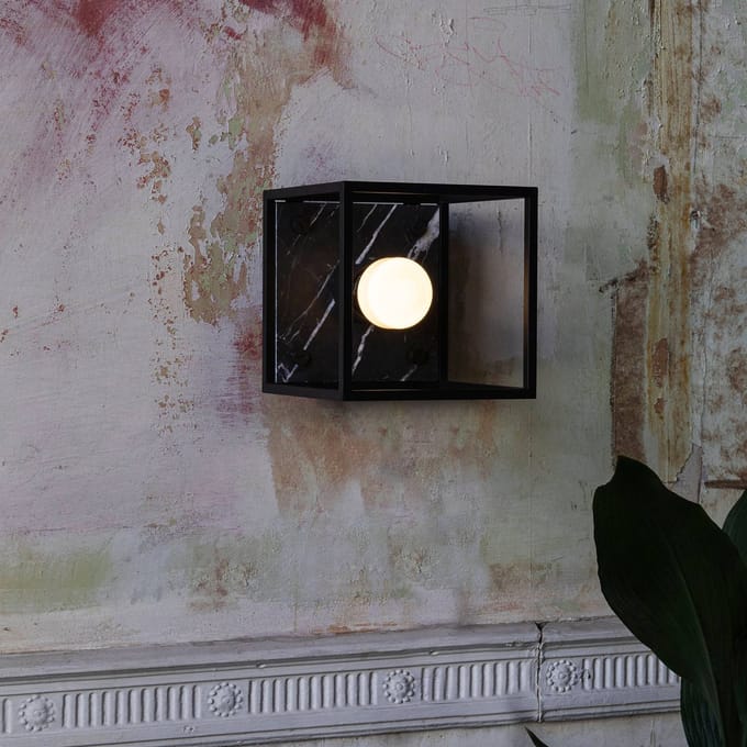 Buster + Punch Caged Wall small marmer zwart