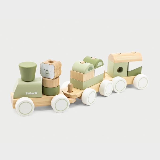 PolarB - Houten Trein - Groen