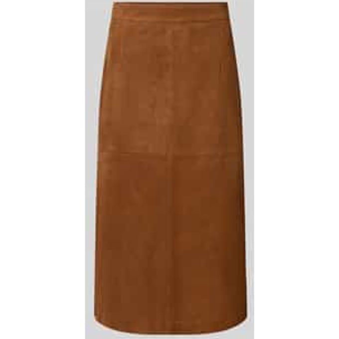 Midirok in leerlook model 'Marmo'
