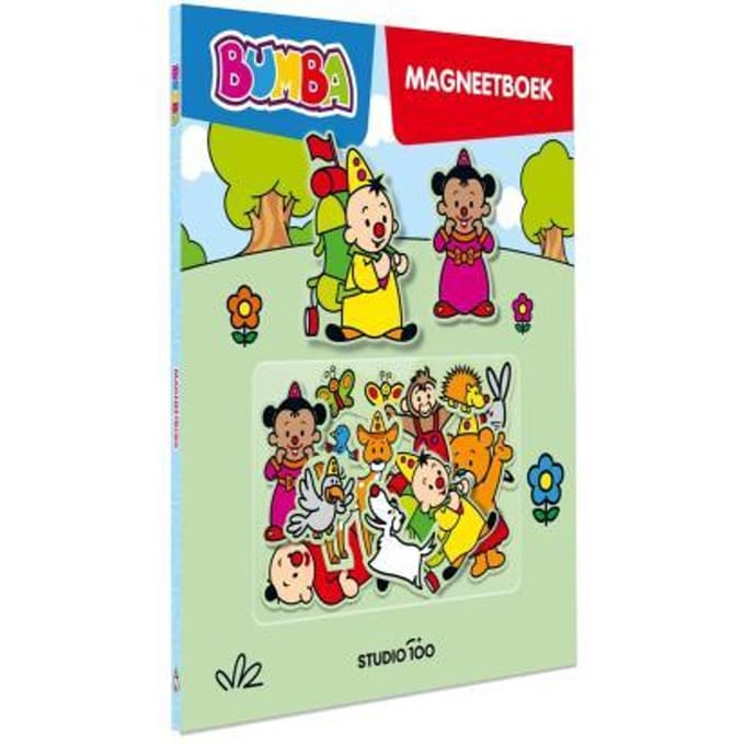 Studio 100 Bumba magneetboek Kartonboekjes Baby- en peuterboeken