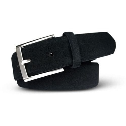 Meyer Riem Suède Uni Color Zwart / male