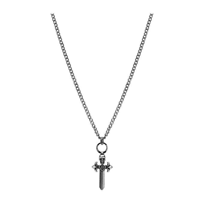 Police Heren-Ketting Roestvrijstaal One Size Zilver 32017136