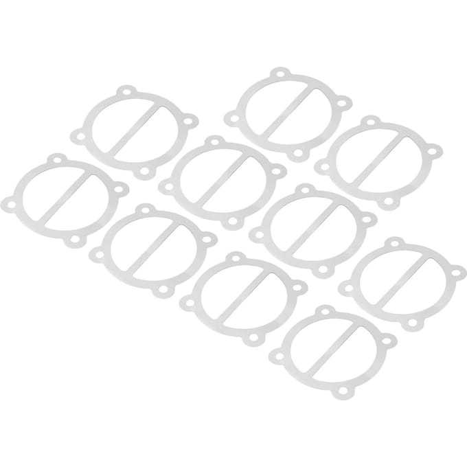 10 stuks Luchtcompressor Aluminium Pakking Afdichtplaat Vervanging voor 65mm Diameter Cilinder