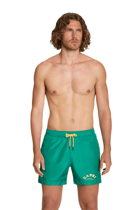 zwembroek man groen