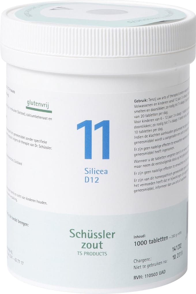 Sch ssler zout Nr. 11 Silicea D12 TS Products