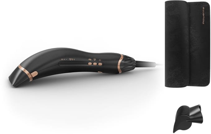 Rowenta Ultimate Experience Air Motion CF8C20E0 - Föhn - Coanda Effect - Multistyler - Drogen &amp; Steilen - Zwart