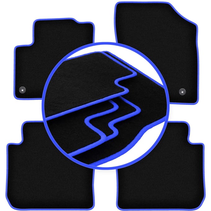 CARLUX-BLAUW automatten voor: Citroen C3 Picasso minivan (2008-2017)