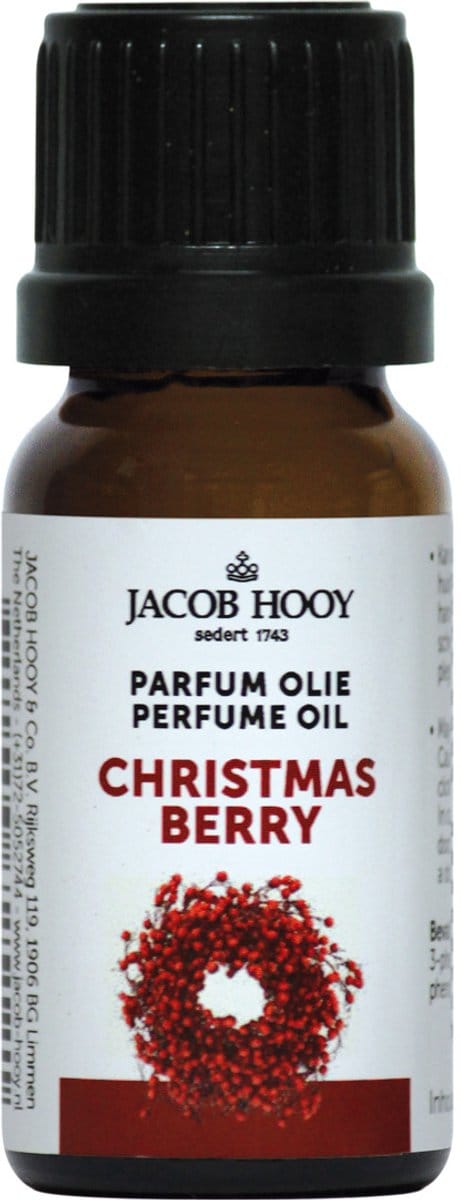 Jacob Hooy Parfum Christmas - 10 ml - Geurverspreider