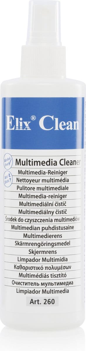 Elix reinigingsspray multimedia - fles 250 ml - EL-260250