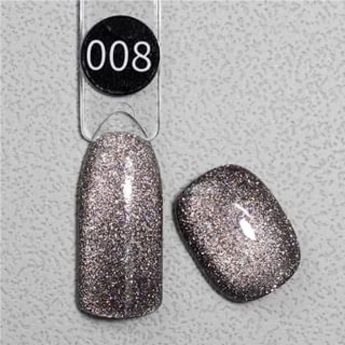 Cosplus - Da Vinci Color Code Cat Eyes Nail Gel Polish Stargazing Diamond 008