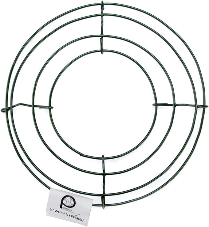 Stevige Ronde Draadkrans Basis voor Kerst & Bloemschikken - 20 cm