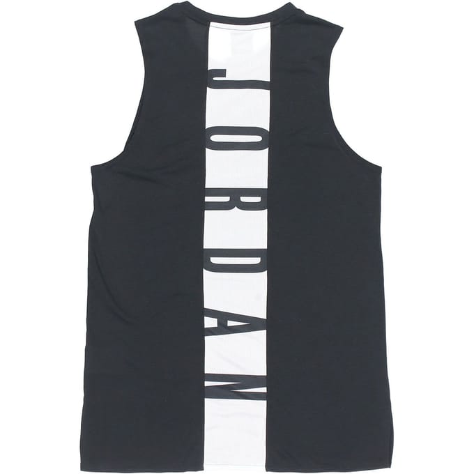 Jordan ALPHA Basketbalshirt Heren Zwart 892072-010 XL gray