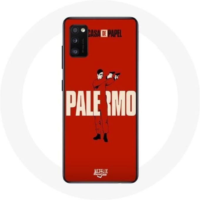 Samsung Galaxy A41 hoesje La casa de papel Palermo tekening