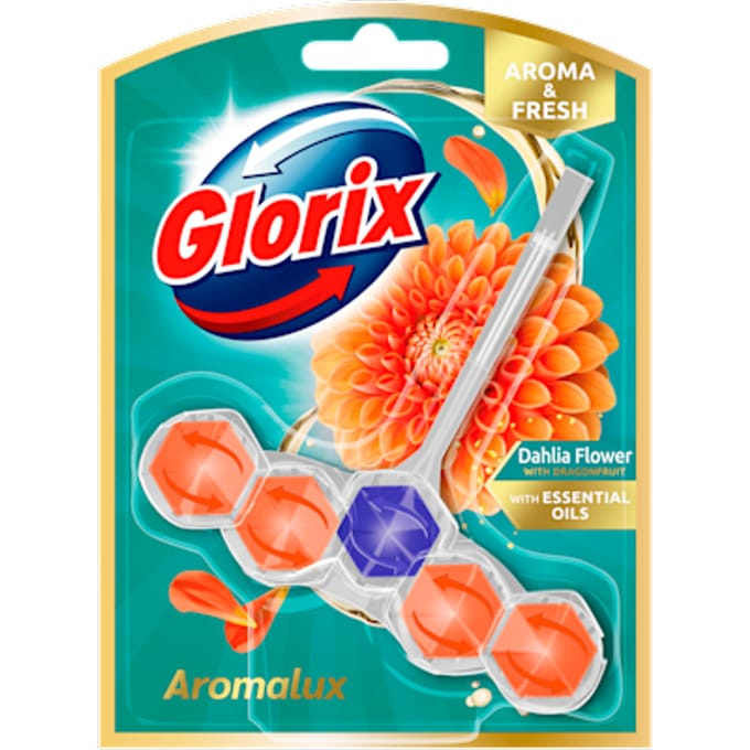 Toiletblok aroma lux dahlia & dragonfr