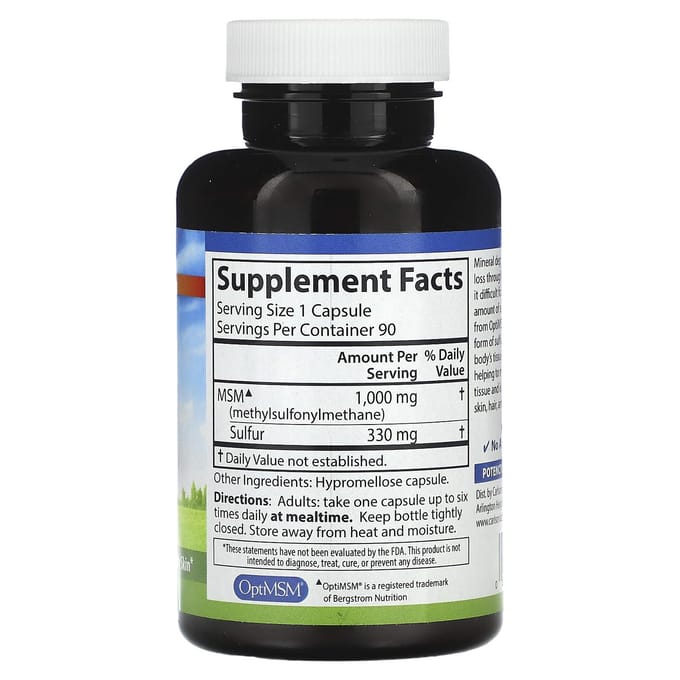 MSM Huang, 1.000 mg, 90 plantaardige capsules