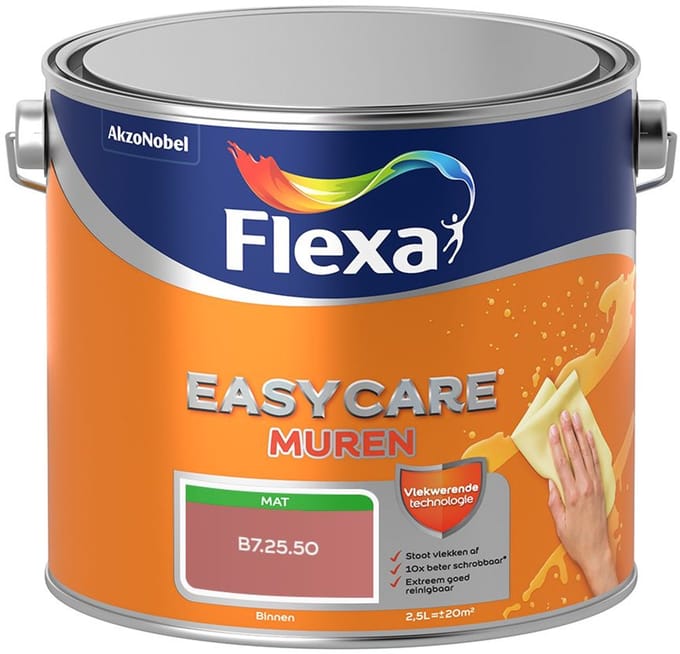 Flexa - Easycare Muren - B7.25.50 - Mengverf - 2,5 L